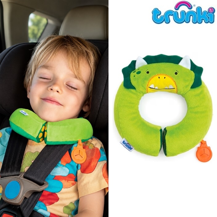 Bērnu kakla spilvens - Trunki Yondi Dudley Dino