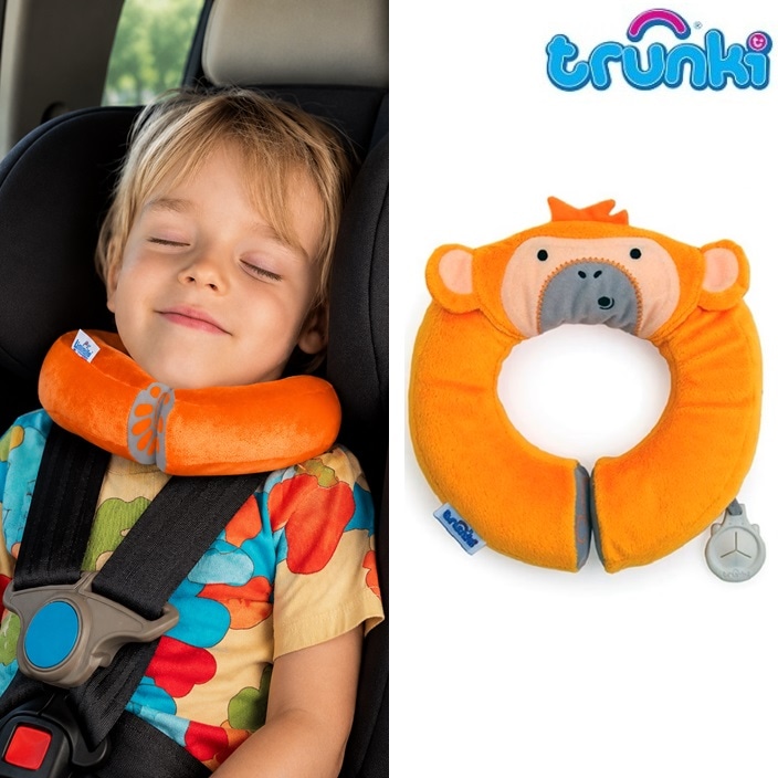Bērnu kakla spilvens - Trunki Yondi Monkey Mylo