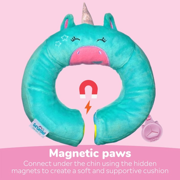 Bērnu kakla spilvens - Trunki Yondi Una Unicorn