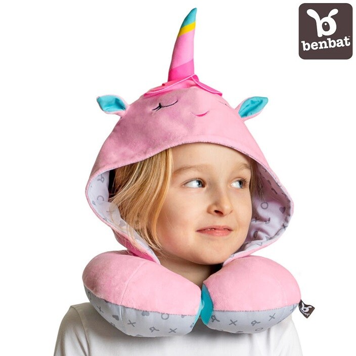 Kakla spilvens bērniem ar kapuci – Benbat Unicorn