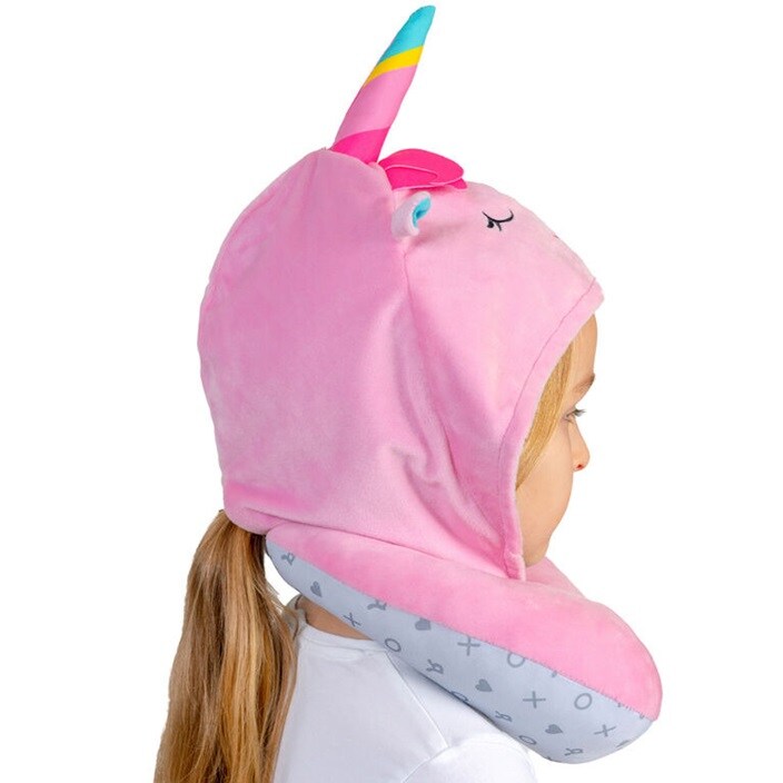 Kakla spilvens bērniem ar kapuci – Benbat Unicorn