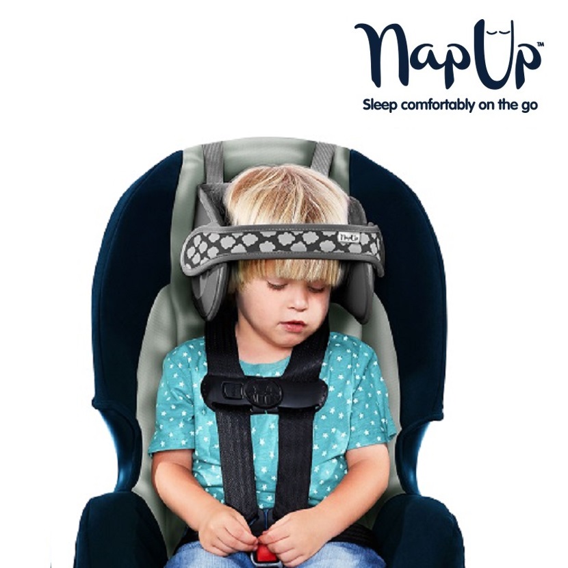 Bērnu kakla un galvas atbalsts - NapUp Grey