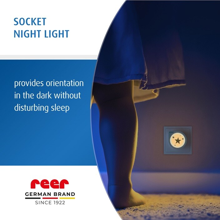 Bērnu naktslampiņa – Reer NightGuide Star
