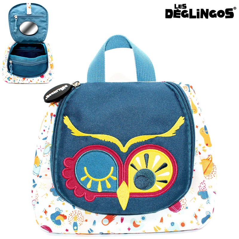 Bērnu tualetes piederumu soma Les Deglingos Owl