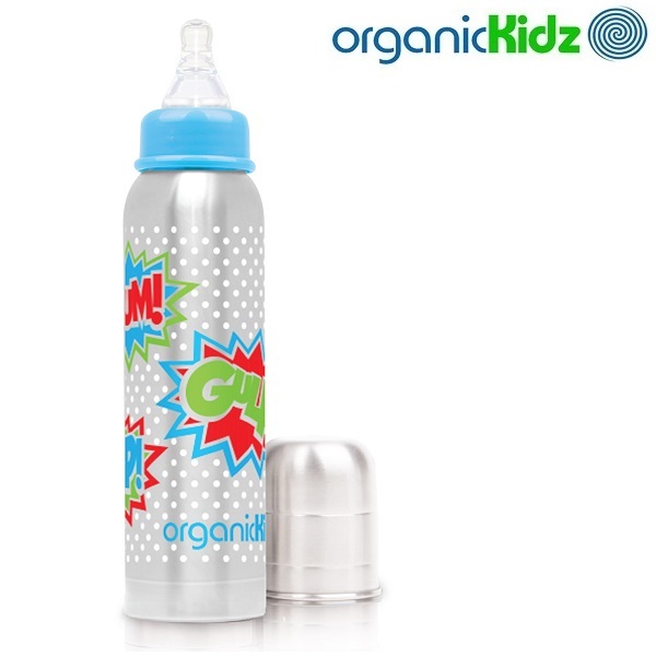 Termiskā bērnu pudelīte OrganicKidz Bam