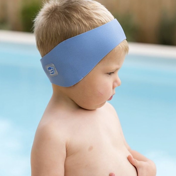 Ausu lente bērniem peldēšanai SplashAbout Ear Band Blue
