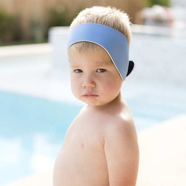 Ausu lente bērniem peldēšanai SplashAbout Ear Band Blue