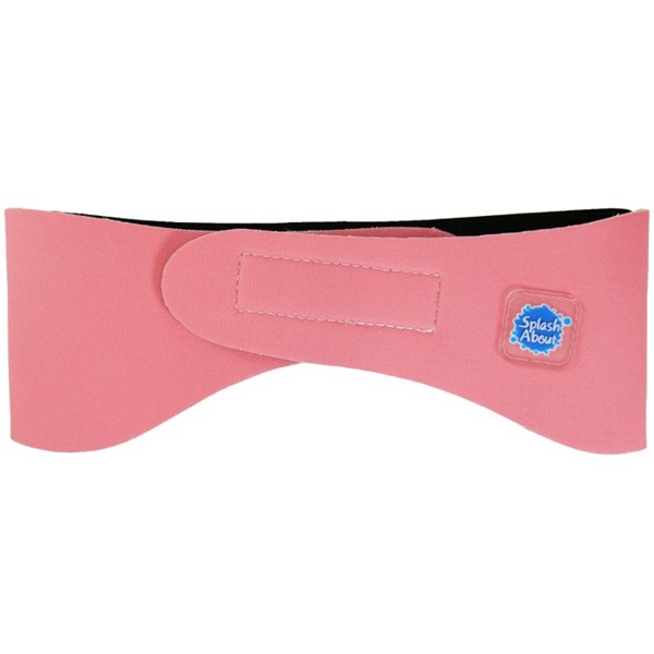 Ausu lente bērniem peldēšanai SplashAbout Ear Band Pink
