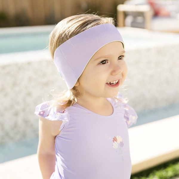 Ausu lente bērniem peldēšanai SplashAbout Ear Band Purple