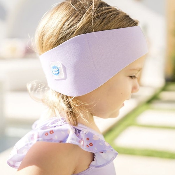 Ausu lente bērniem peldēšanai SplashAbout Ear Band Purple