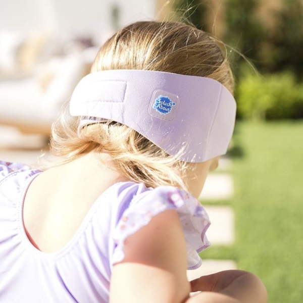Ausu lente bērniem peldēšanai SplashAbout Ear Band Purple