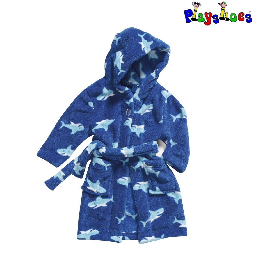 Bērnu peldmētelis Playshoes Shark