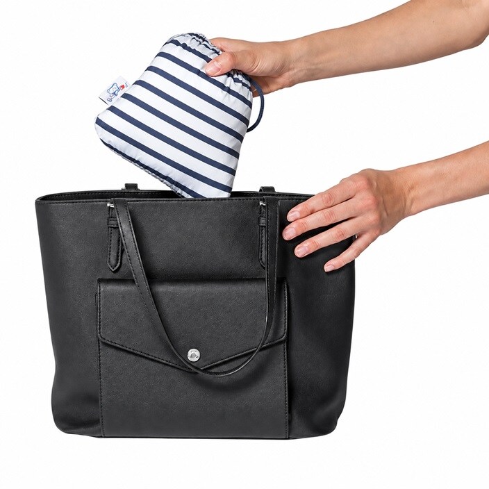 Ceļojumu sēdeklītis bērniem – Baby To Love Blue Stripes