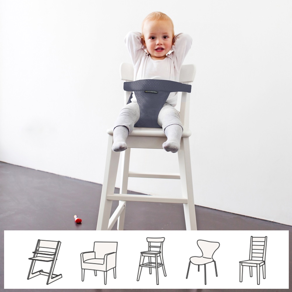 Barošanas krēsliņš ceļojumiem - Minimonkey Pocket Grey