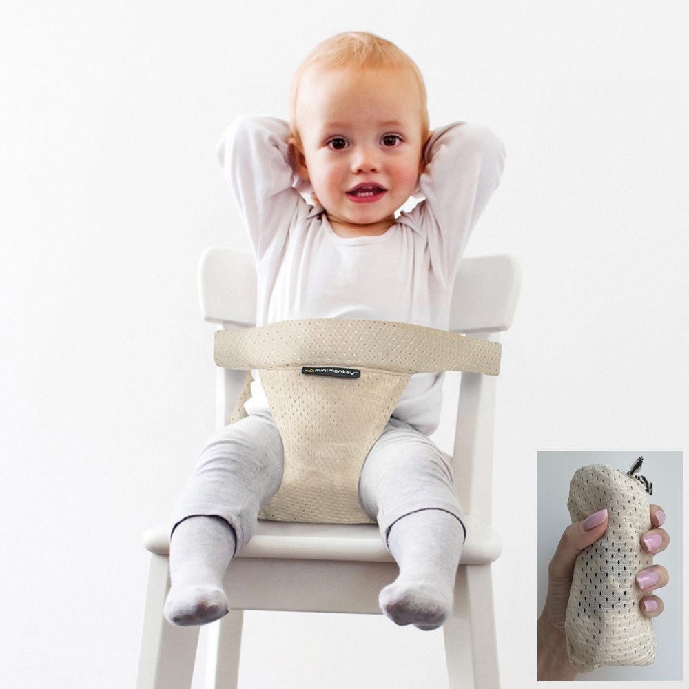Barošanas krēsliņš ceļojumiem - Minimonkey Pocket Sand