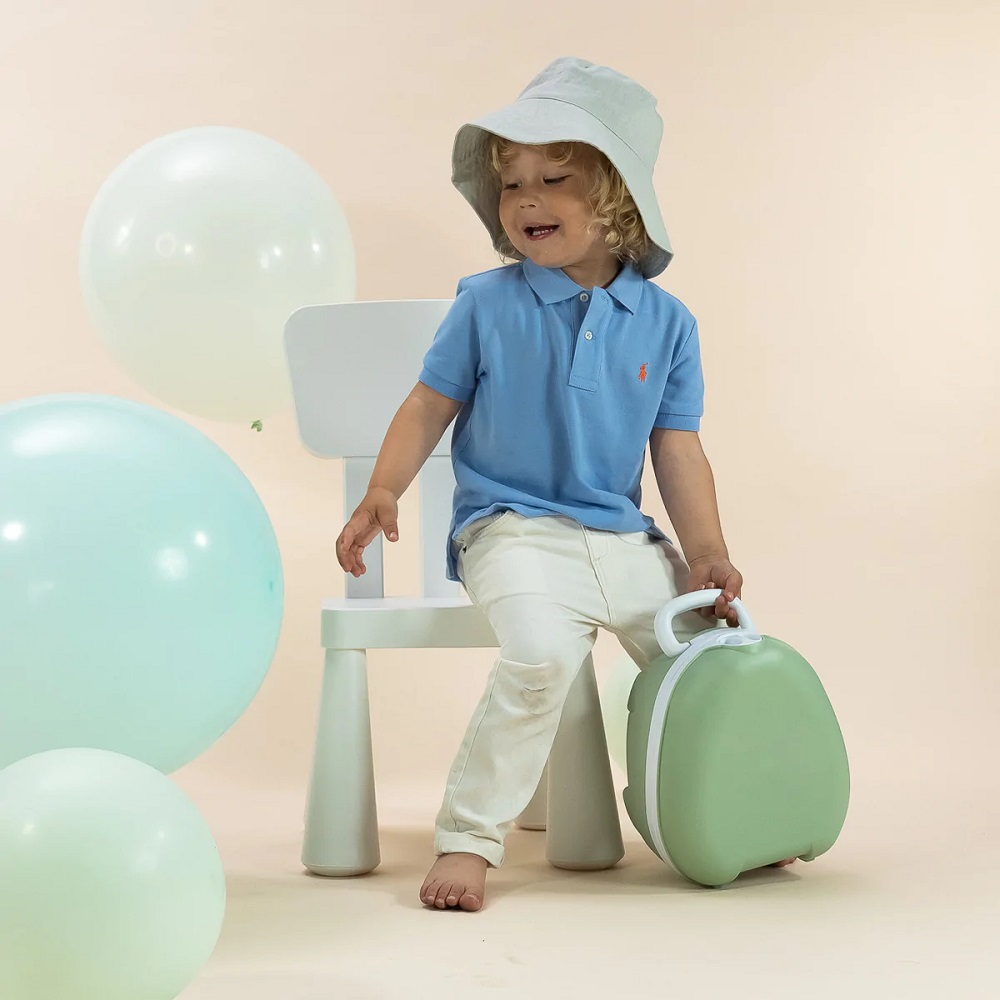 Nešiojami naktipuodžiai My Carry Potty Green Pastel