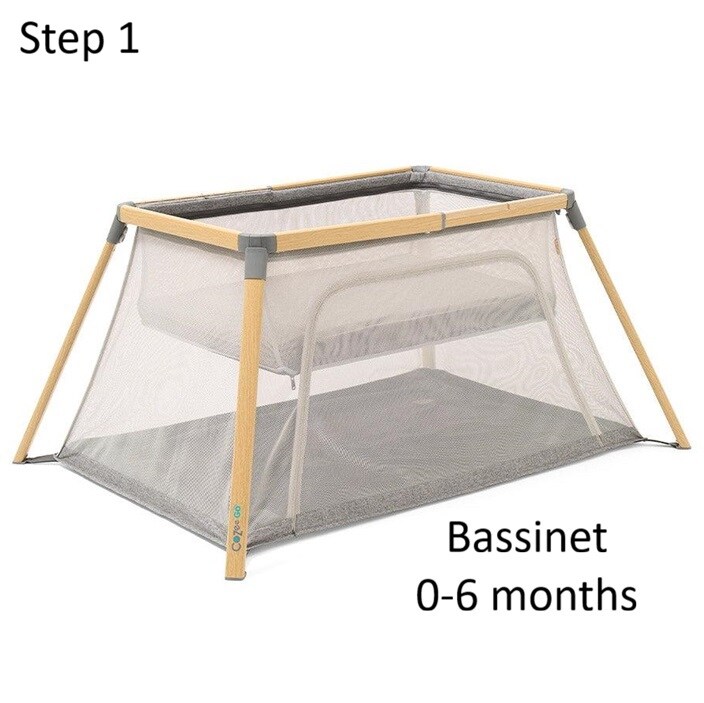 Ceļojumu gultiņa bērniem Tutti Bambini CoZee Go 3-in-1
