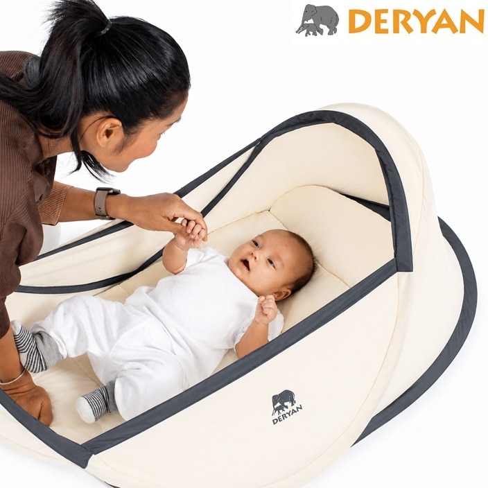 Ceļojumu gultiņa - Deryan Infant Box Cream