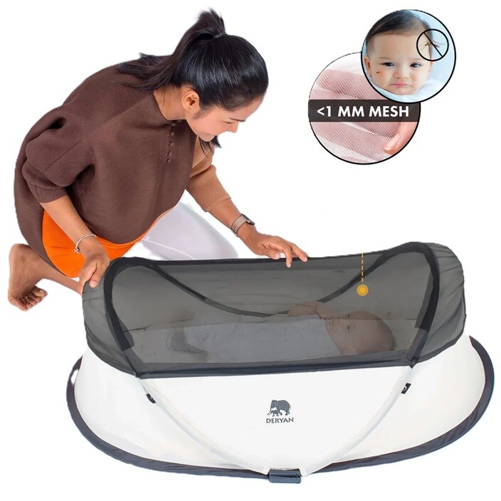 Ceļojumu gultiņa - Deryan Infant Box Cream