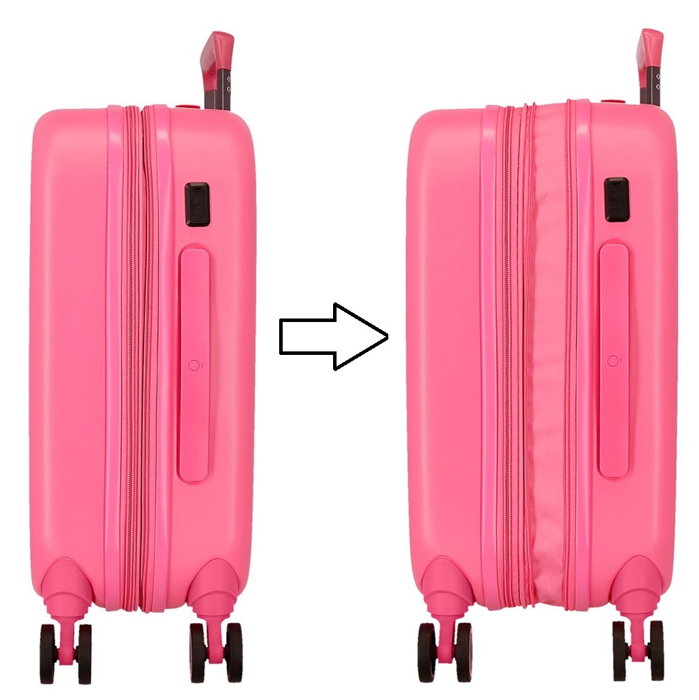 Bērnu koferis Enso Annie Fuchsia