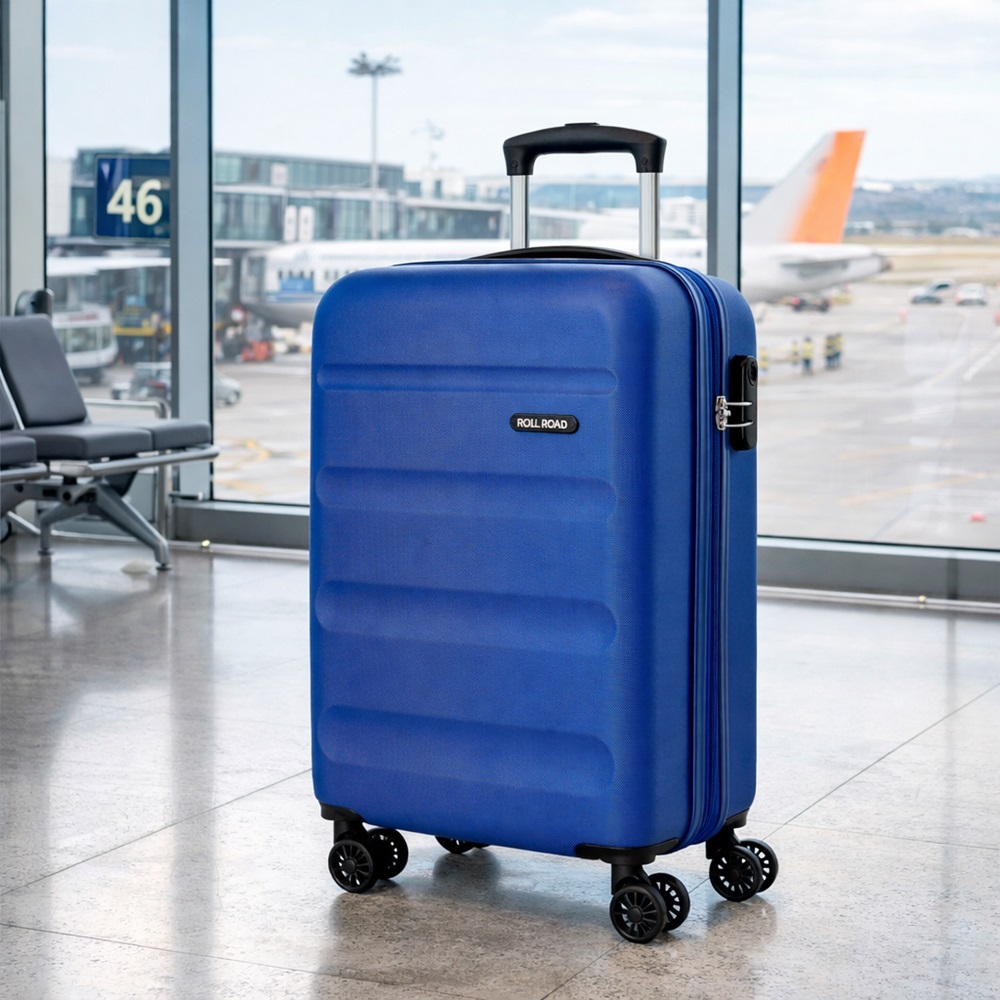 Bērnu koferis Roll Road Flex Expandable Blue Bērnu koferis Roll Road Flex Expandable Blue