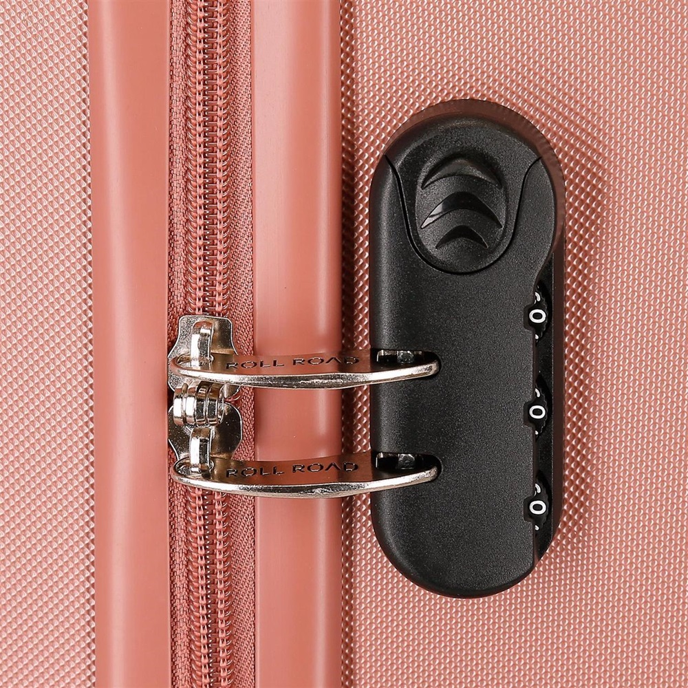 Bērnu koferis Roll Road Flex Pink