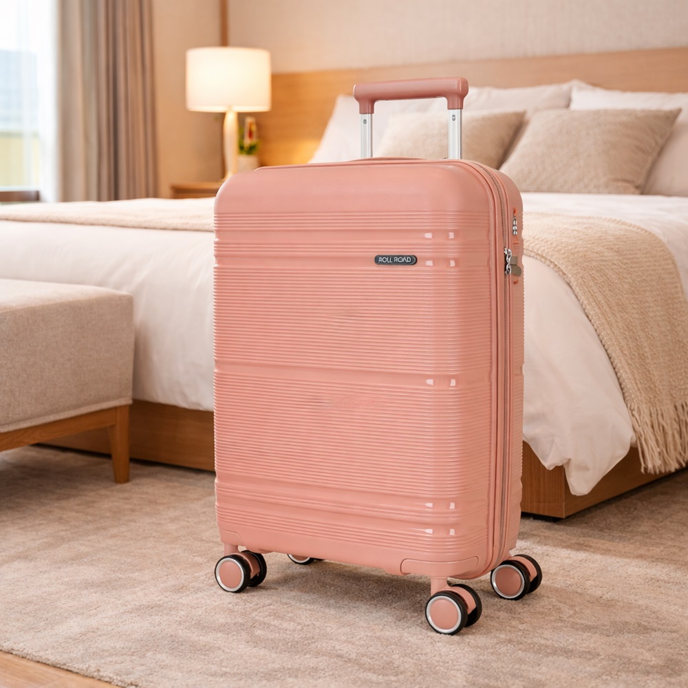 Bērnu koferis Roll Road Universe Pink