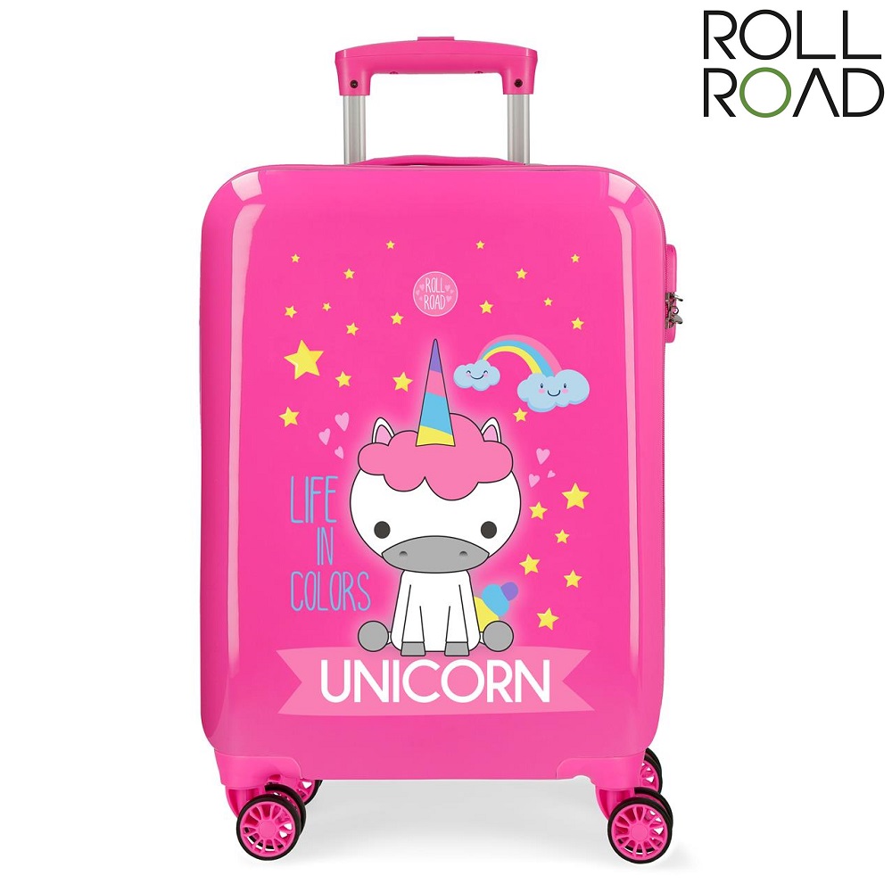 Bērnu čemodāns Roll Road Little Me Unicorn Bērnu čemodāns Roll Road Little Me Unicorn