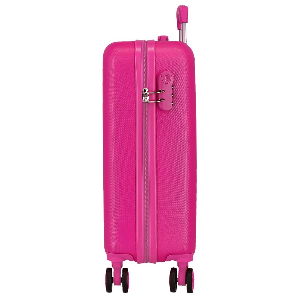 Bērnu koferis Frozen Sparkle Like Magic Pink