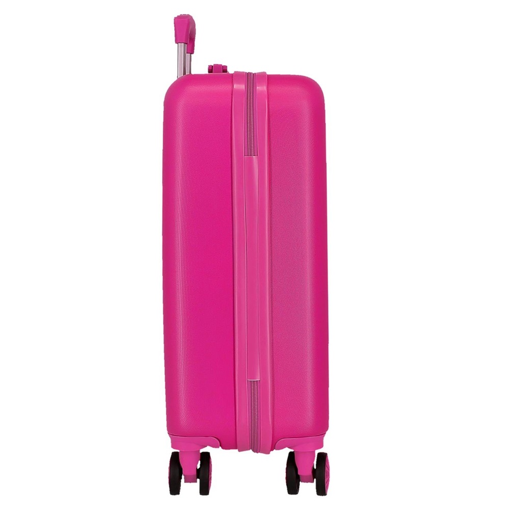 Bērnu koferis Frozen Sparkle Like Magic Pink