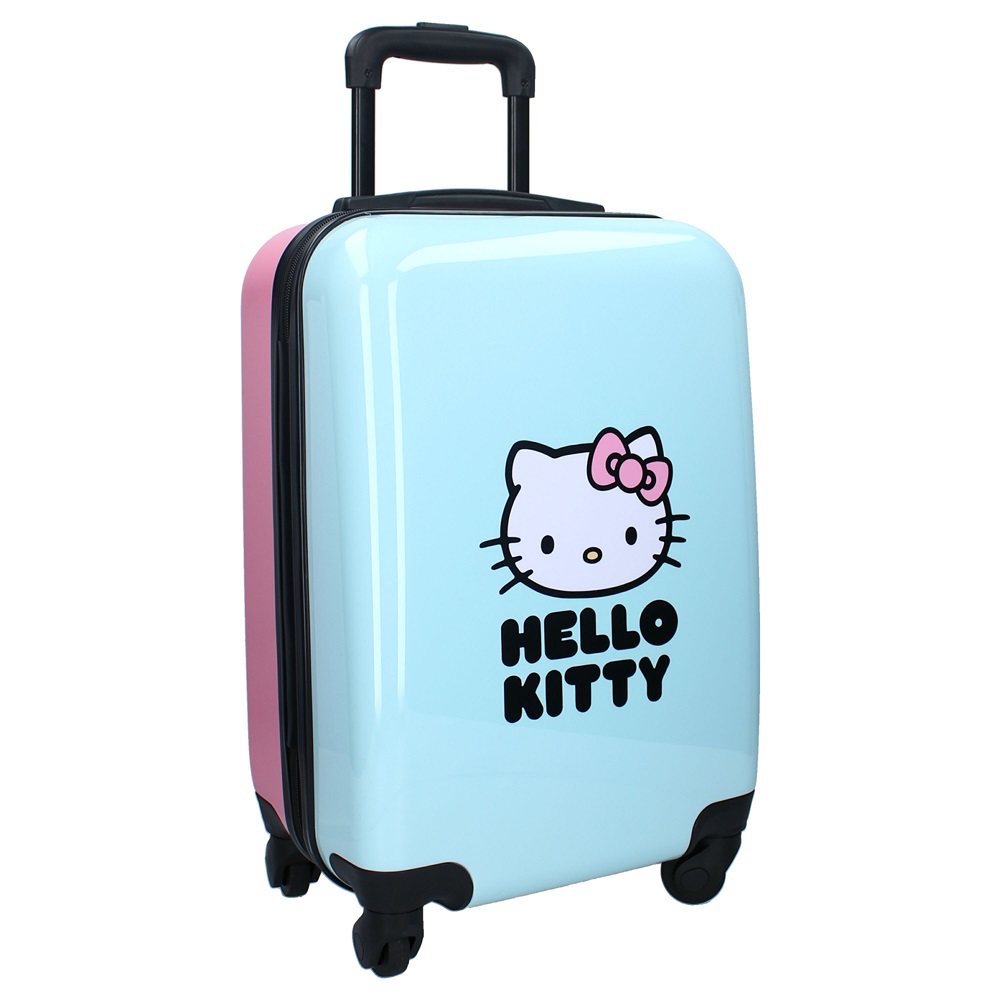 Bērnu čemodāns Stitch Hello Kitty Voyage Vibes