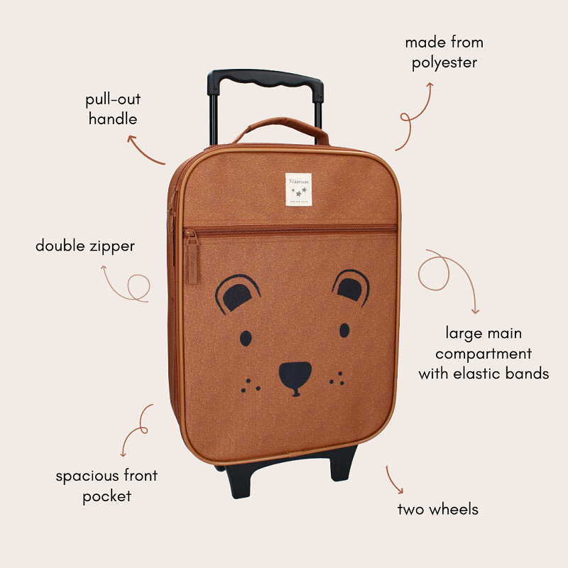 Bērnu koferis Kidzroom Sevilla Bear