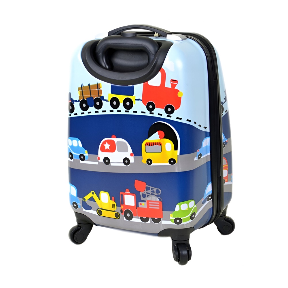 Čemodāna un mugursomas komplekts bērniem Vehicles Čemodāna un mugursomas komplekts bērniem Vehicles