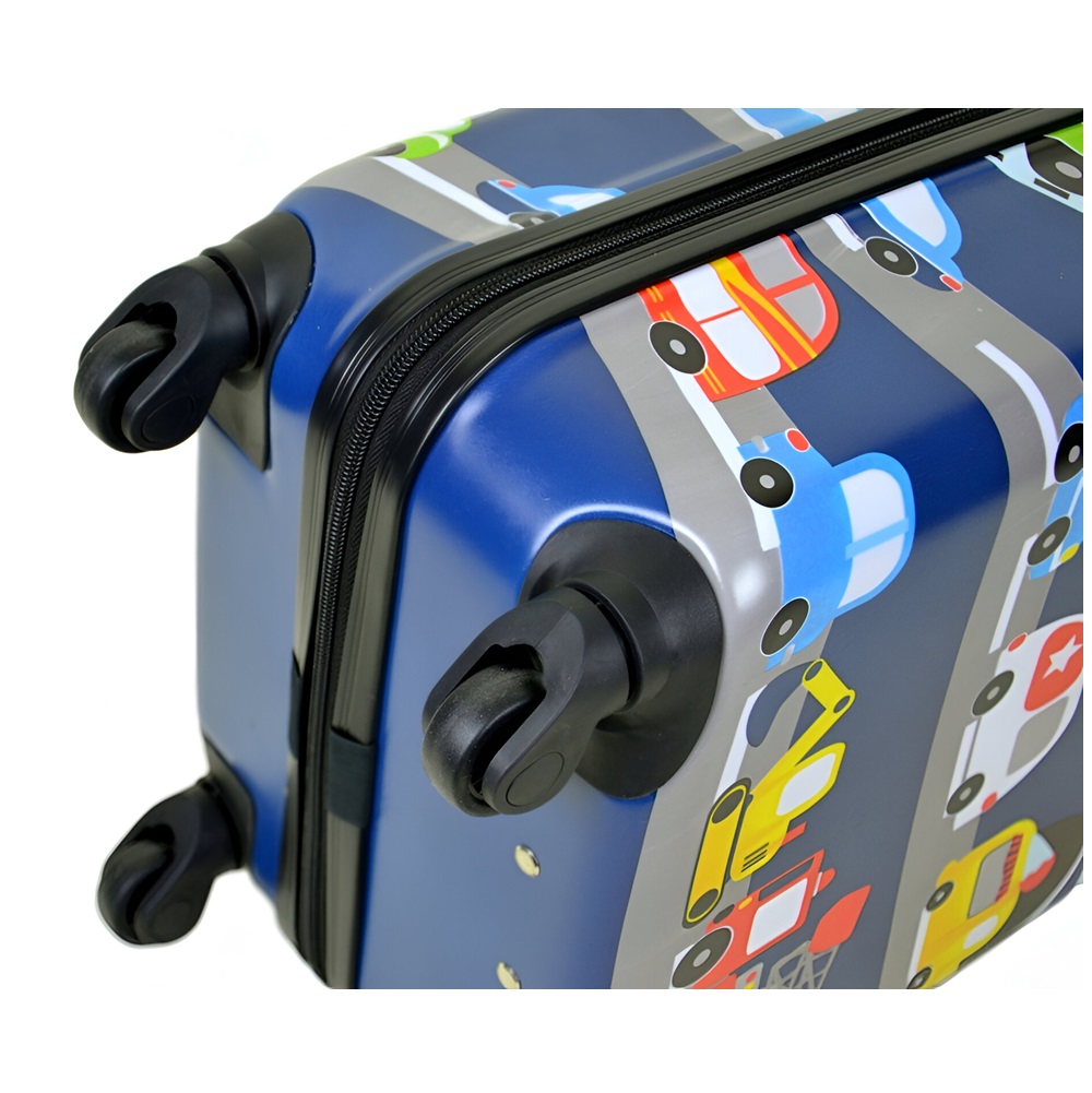 Čemodāna un mugursomas komplekts bērniem Vehicles Čemodāna un mugursomas komplekts bērniem Vehicles