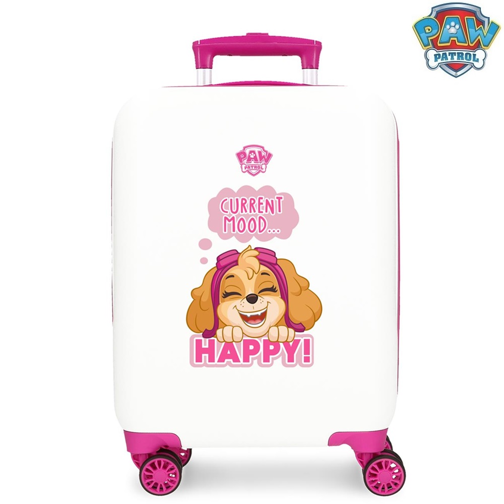 Bērnu koferis Paw Patrol Playful White