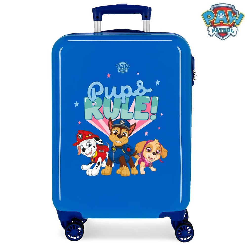 Bērnu koferis Paw Patrol Pups Rule Blue Bērnu koferis Paw Patrol Pups Rule Blue