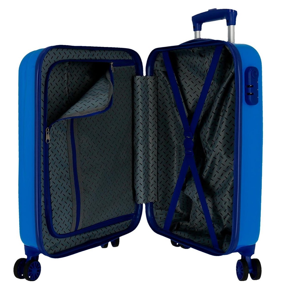 Bērnu koferis Spiderman Geo Blue