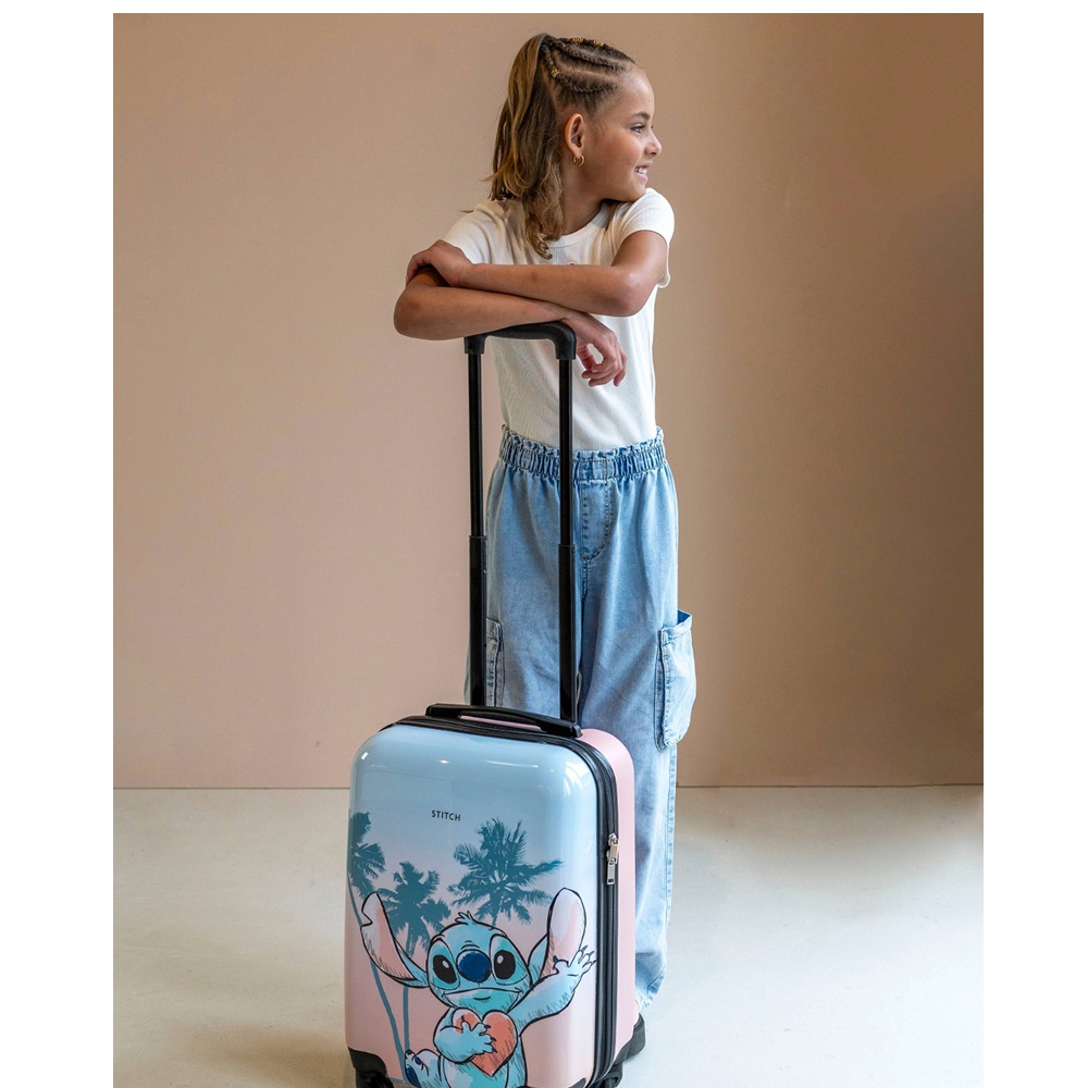 Bērnu čemodāns Stitch Ohana Forever