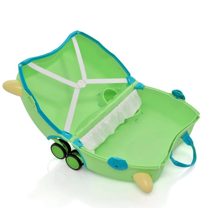 Bērnu ride-on koferis - Trunki Glide Dudley Dino