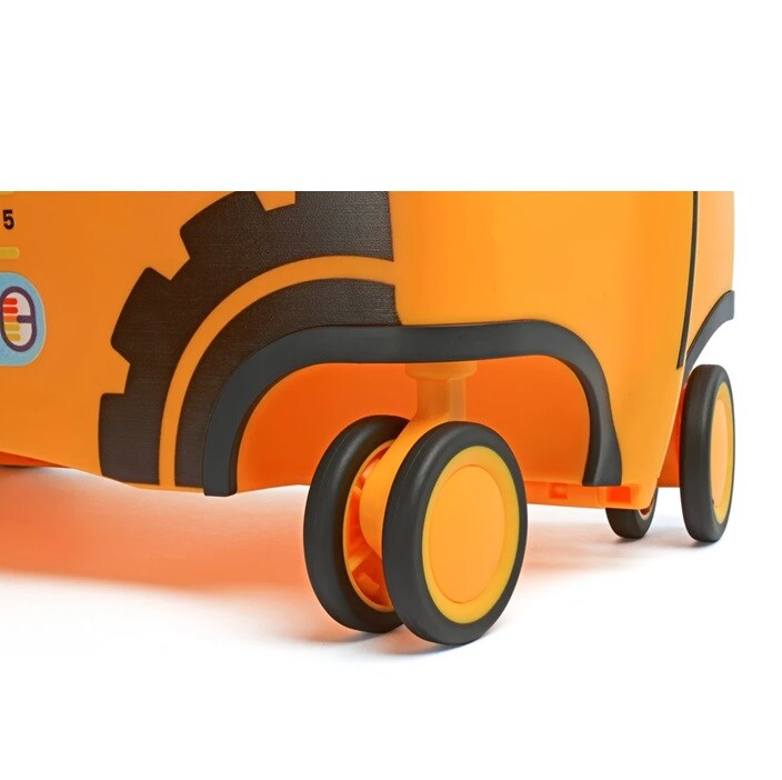 Bērnu ride-on koferis - Trunki Glide Doug Digger