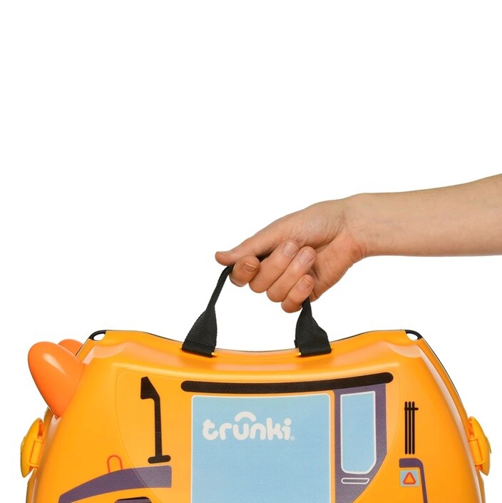 Bērnu ride-on koferis - Trunki Glide Doug Digger