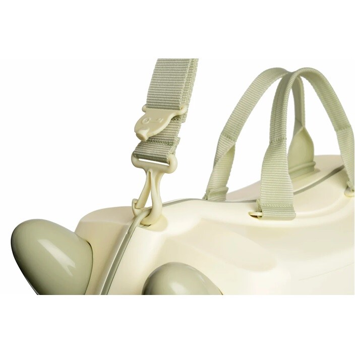 Bērnu ride-on koferis - Trunki Glide Ivory