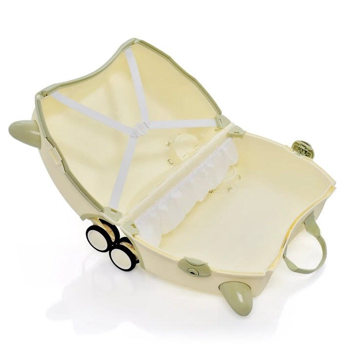 Bērnu ride-on koferis - Trunki Glide Ivory
