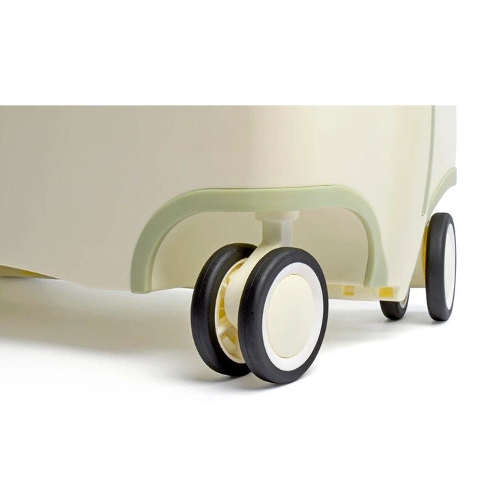 Bērnu ride-on koferis - Trunki Glide Ivory