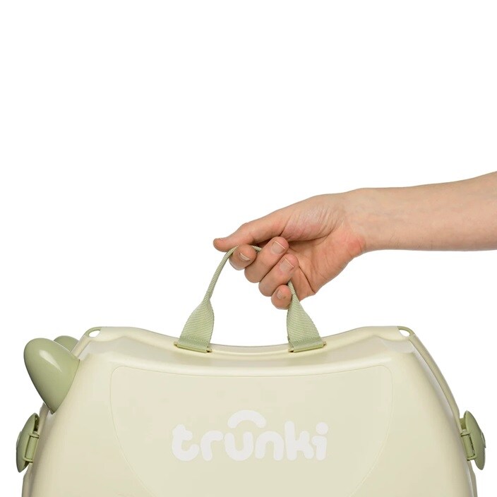 Bērnu ride-on koferis - Trunki Glide Ivory