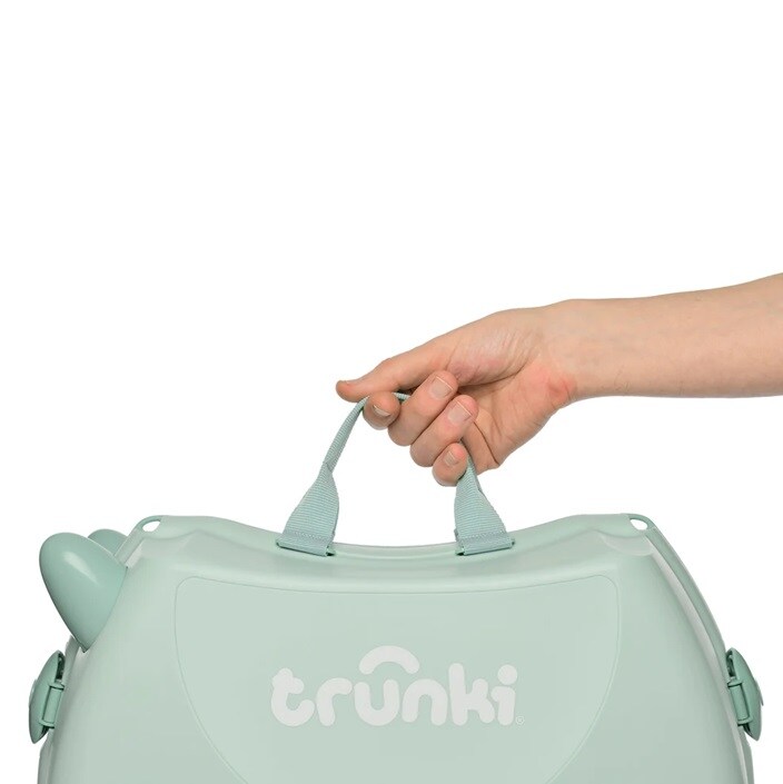 Bērnu ride-on koferis - Trunki Glide Sage