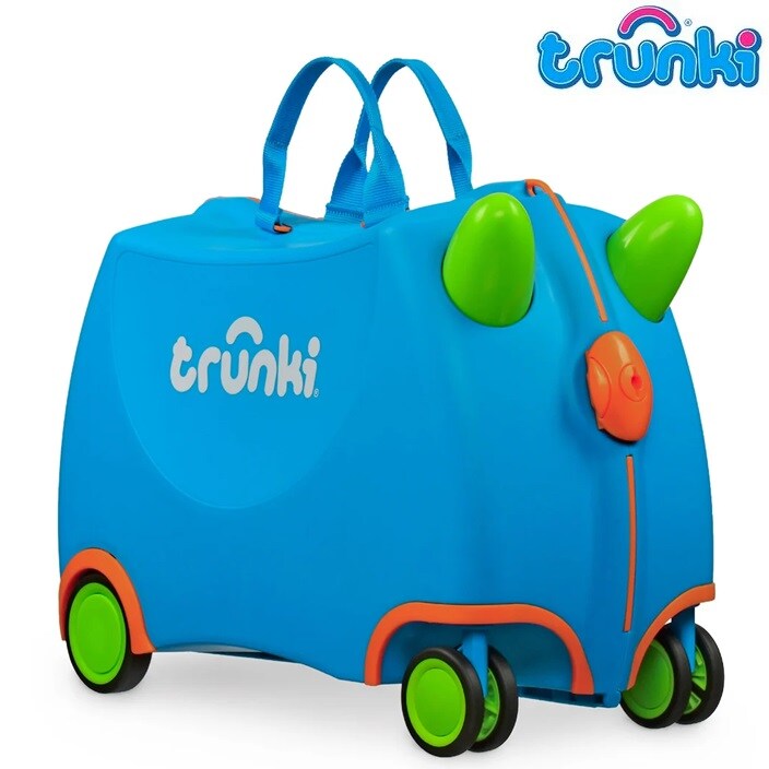 Bērnu ride-on koferis - Trunki Glide Terrance