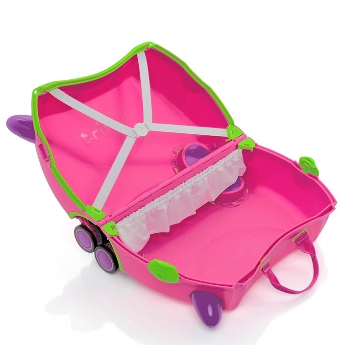 Bērnu ride-on koferis - Trunki Glide Trixie