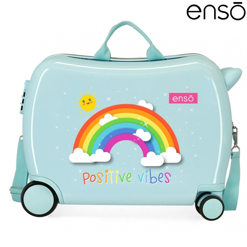 Bērnu koferis Enso Rainbow