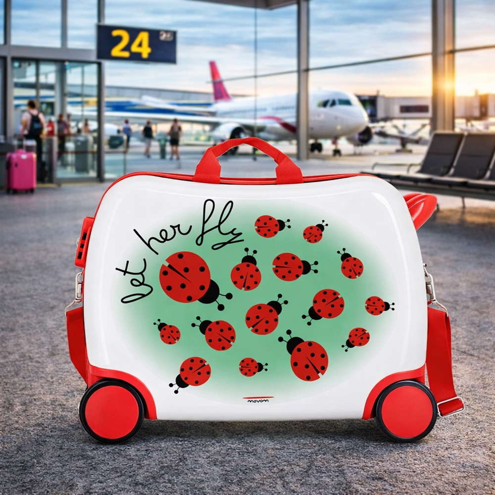 Bērnu koferis - Movom Let Her Fly